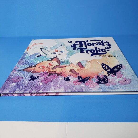 Rare Beautiful Childrens Floral Frolic HB Book Beginner Reader Animal Fox - Picture 3 of 15